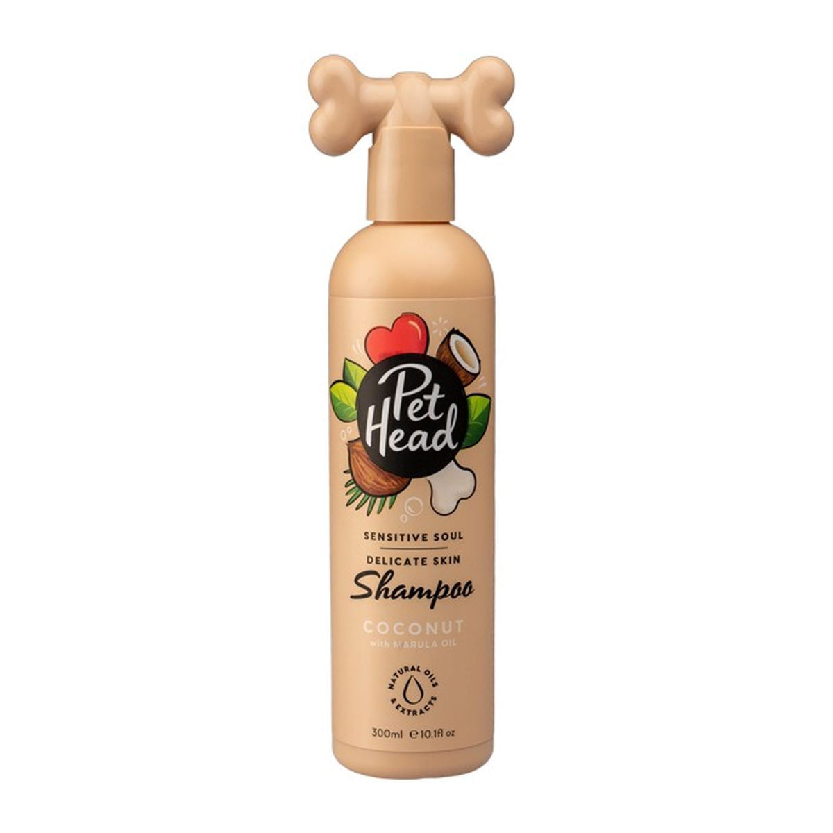 Pet Head Sensitive Puppy Dog Shampoo and Conditioner with All-Natural Fragrance