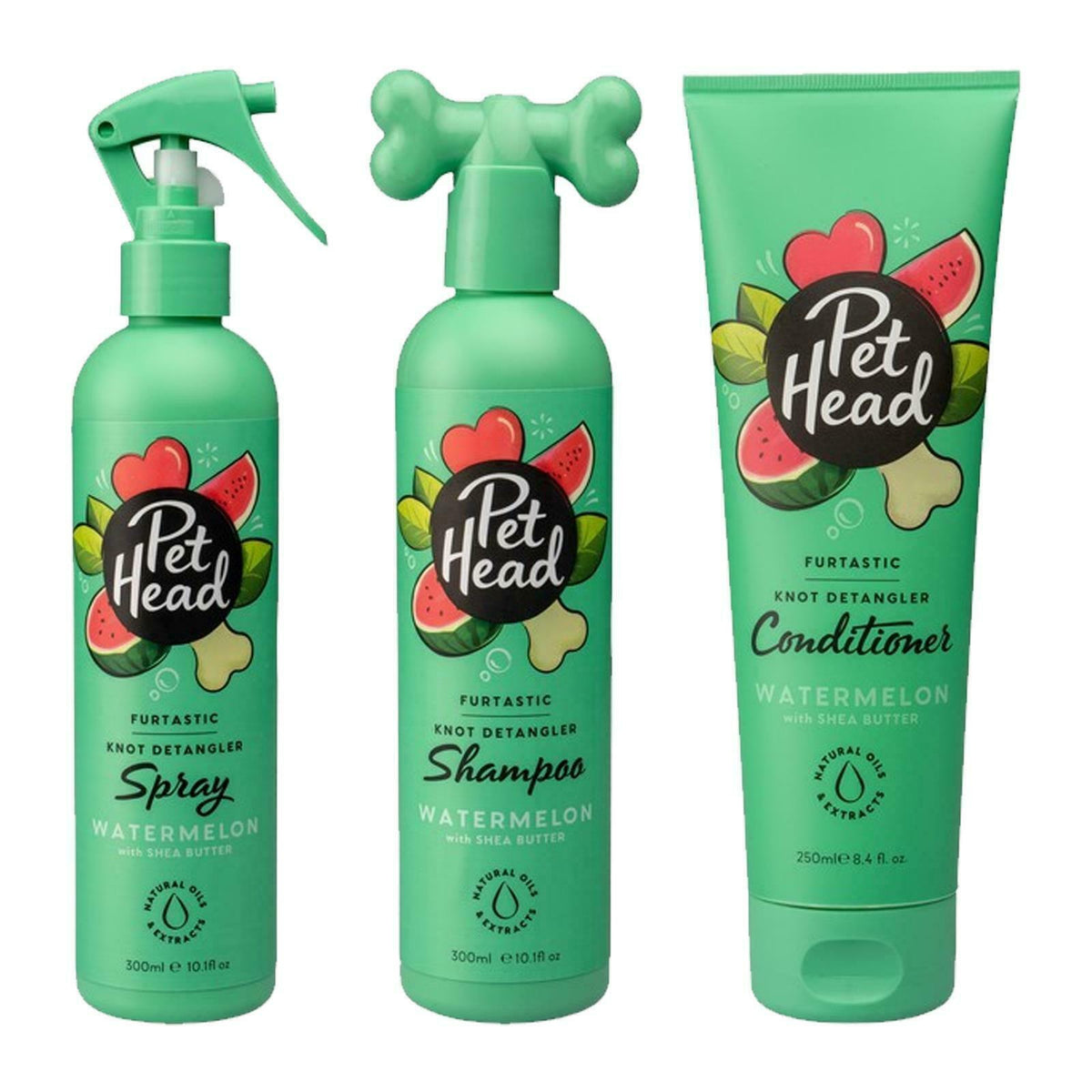 Pet Head Sensitive Puppy Dog Shampoo and Conditioner with All-Natural Fragrance