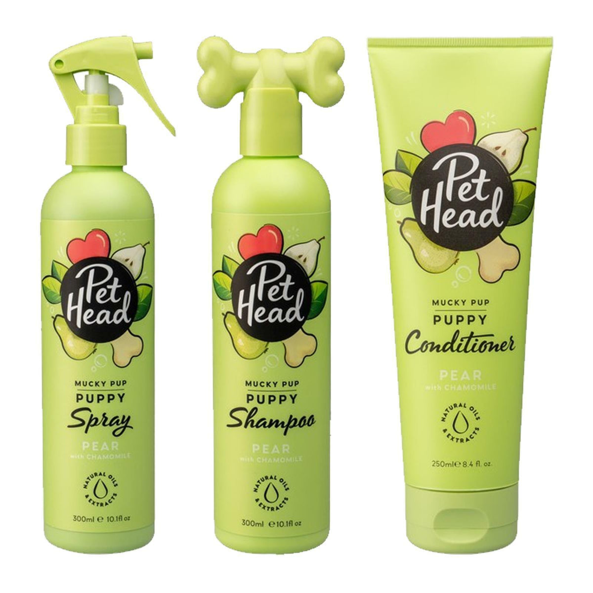 Pet Head Sensitive Puppy Dog Shampoo and Conditioner with All-Natural Fragrance