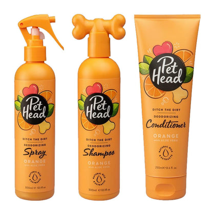 Pet Head Sensitive Puppy Dog Shampoo and Conditioner with All-Natural Fragrance